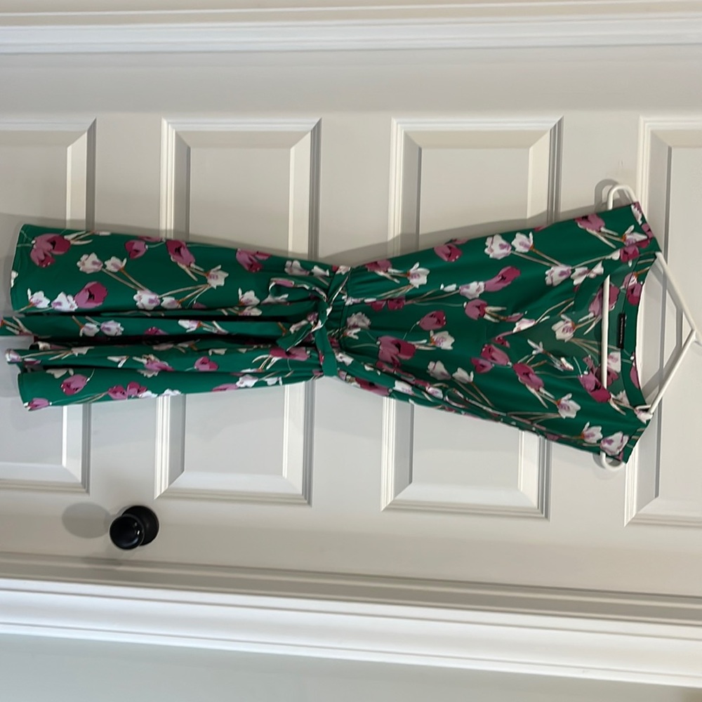 Staccato large green dress
